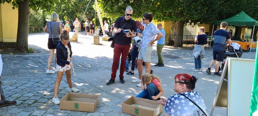 ÖVVÖ Stand bei den Artenschutztagen im Zoo Schönbrunn