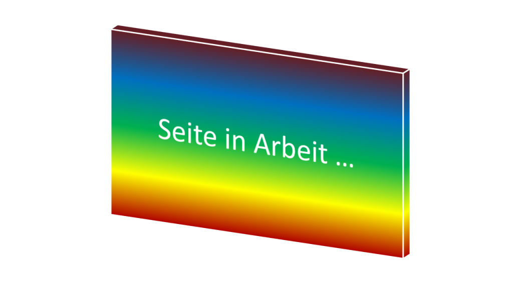 Seite in Arbeit